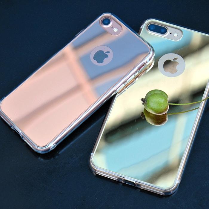 UTGATT5 - RINGKE Fusion Mirror skal till iPhone 7/8/SE 2020 - Rose Gold
