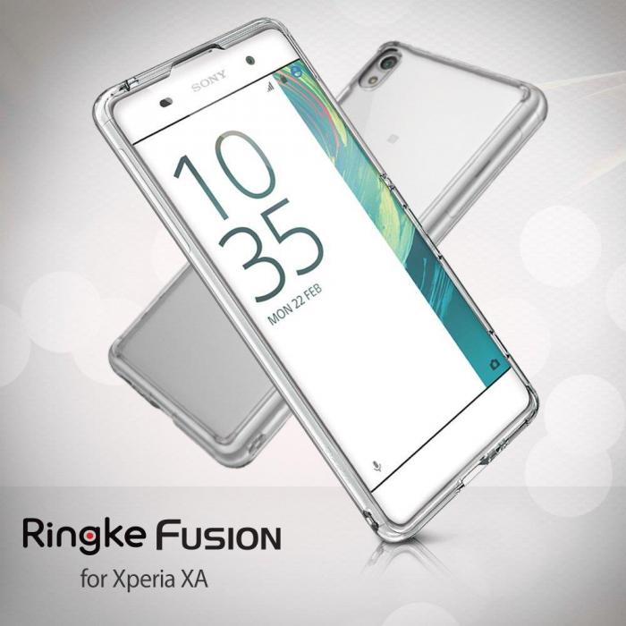 Ringke - Ringke Fusion Shock Absorption Skal till Sony Xperia XA - Clear