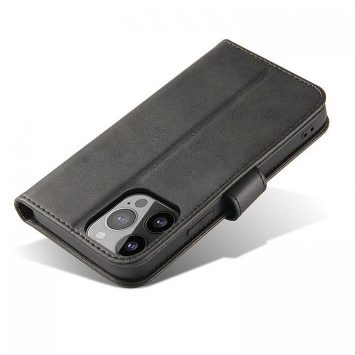 OEM - iPhone 14 Plus Plnboksfodral Elegant Magnet - Svart