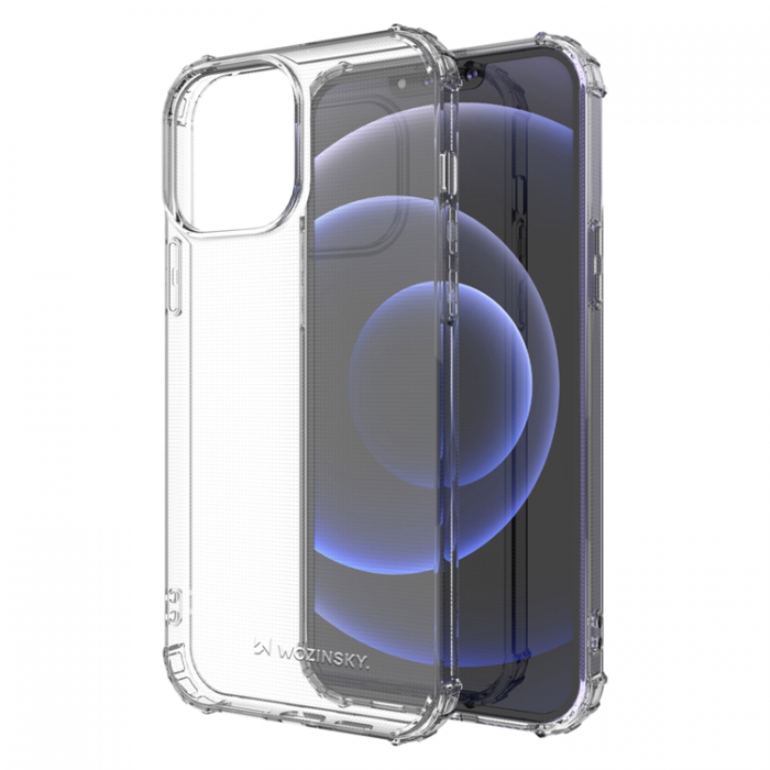 Wozinsky - Wozinsky iPhone 13 Pro Max Mobilskal Anti Shock - Transparent