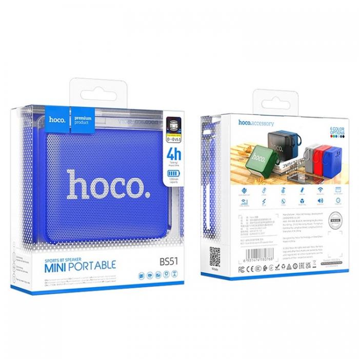 Hoco - Hoco Trdls Hgtalare Bluetooth Gold Brick Sports - Bl