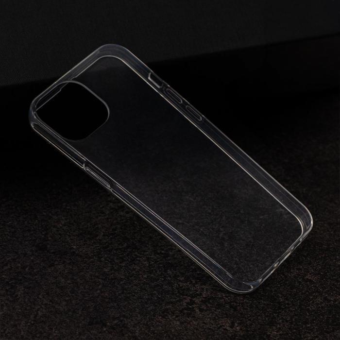 TelForceOne - Skyddande Slim Case Transparent fr iPhone 12 Mini