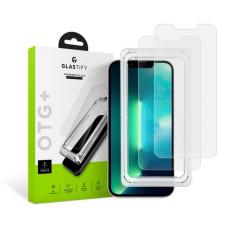 Glastify - Glastify OTG Plus Härdat Glas Skärmskydd 2-Pack iPhone 14 Plus/13 Pro Max