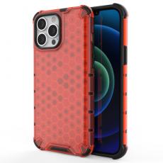 OEM - Honeycomb Armor TPU Bumper iPhone 13 Pro Max - Röd