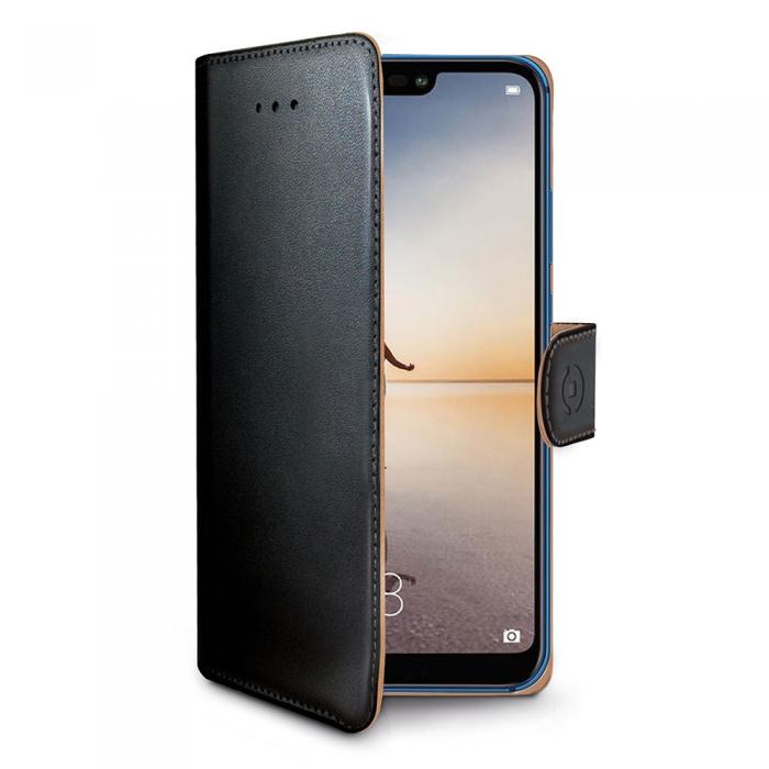 UTGATT4 - Celly Wallet Case Huawei P20 Lite - Svart