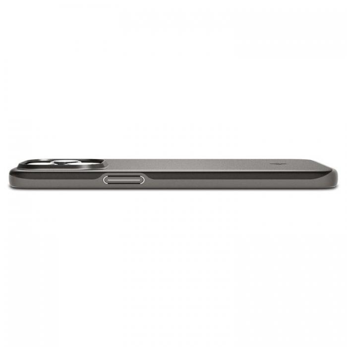 Spigen - Spigen iPhone 15 Pro Max Mobilskal Thin Fit - Gunmetal