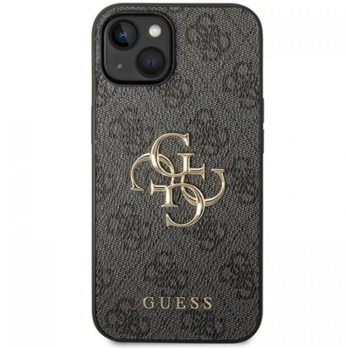 Guess - Guess iPhone 15 Plus Mobilskal 4G Big Metal Logo - Gr