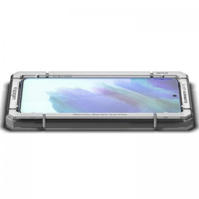 Spigen - Spigen 2-Pack Alm Glas.Tr Hrdat Glas Skrmskydd Galaxy S21 FE