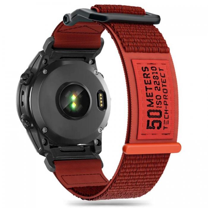 Tech-Protect - Tech-Protect Garmin Fenix 5X/6X/7X Armband Scout Orange