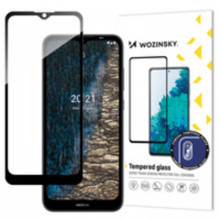 Wozinsky - Wozinsky Nokia C20/C10 Hrdat Glas Full Glue - Svart
