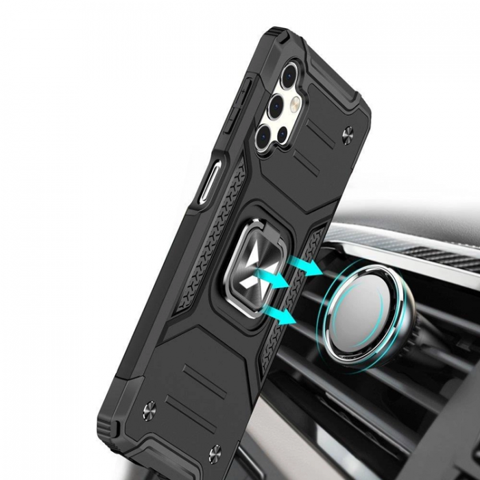 Wozinsky - Wozinsky Galaxy A53 5G Mobilskal Ring Armor - Svart