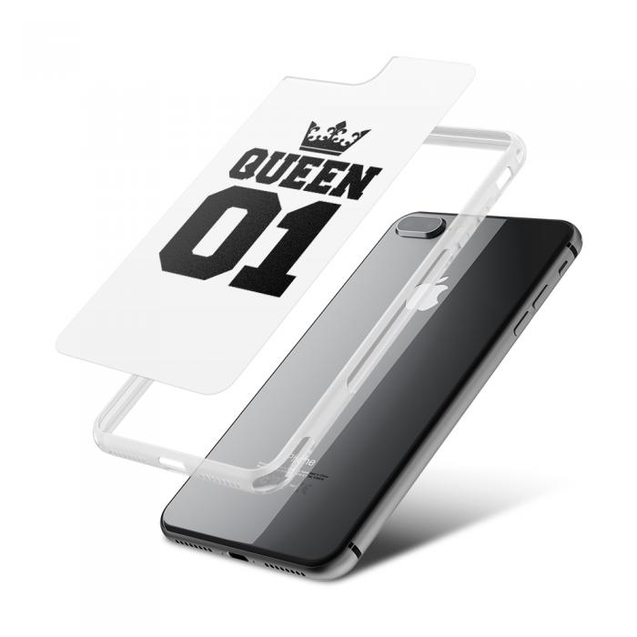 UTGATT5 - Fashion mobilskal till Apple iPhone 8 Plus - Queen 01