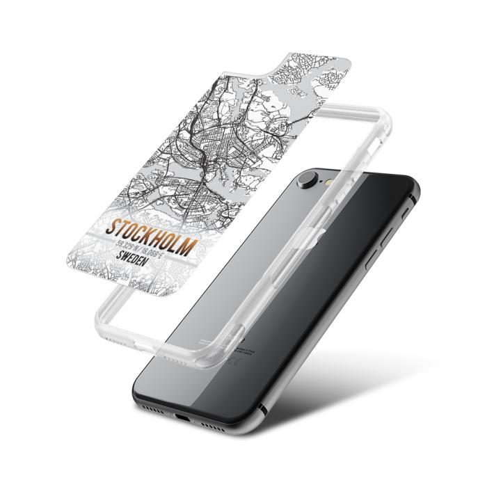 UTGATT5 - Fashion mobilskal till Apple iPhone 7 - Stockholm Karta