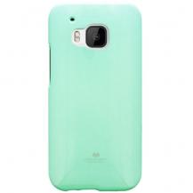 Mercury - Mercury Jelly Flexicase Skal till HTC One M9 - Turkos