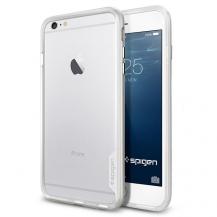 Spigen - SPIGEN Neo Hybrid EX Bumper Skal till Apple iPhone 6(S) Plus (Silver)