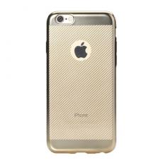 ROCK - Rock Electroplating Flexicase Skal till Apple iPhone 6(S) Plus - Gol