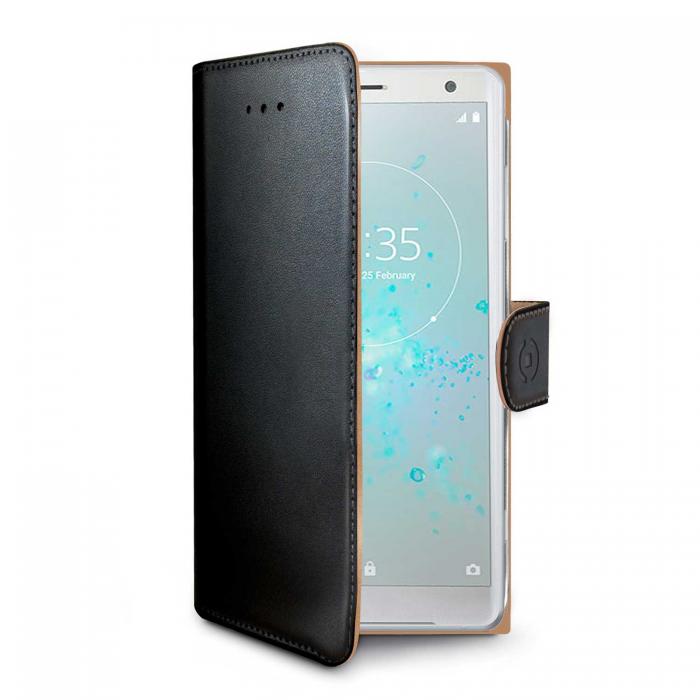 UTGATT5 - Celly Wallet Case Sony Xperia XZ2 - Svart