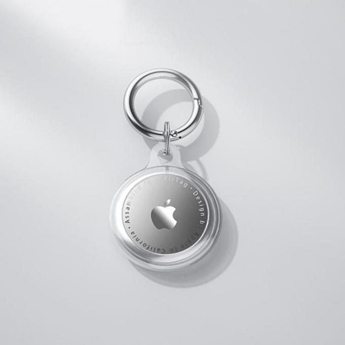 Tech-Protect - Apple Airtag Skal Icon - Clear