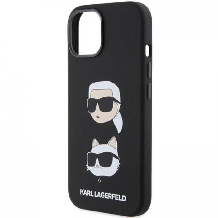 KARL LAGERFELD - Karl Lagerfeld iPhone 15/14 Plus Mobilskal Silikon Karl&Choupette