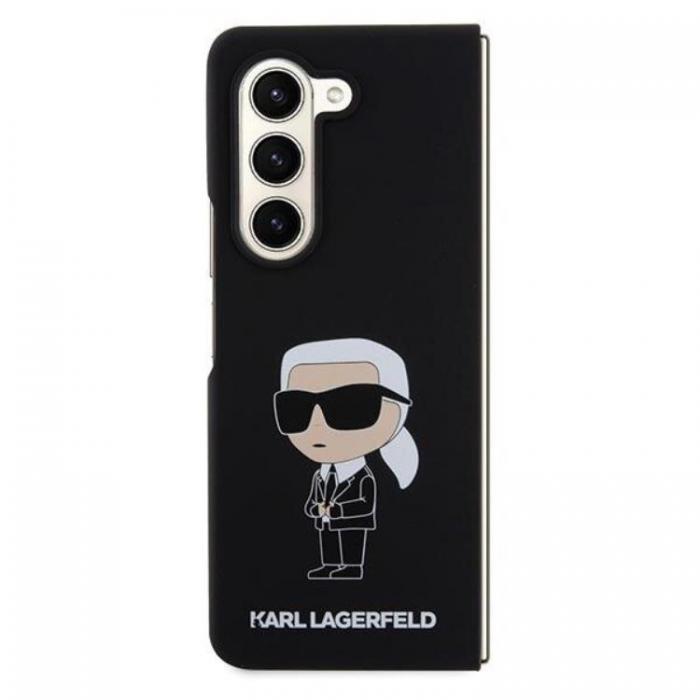 KARL LAGERFELD - KARL LAGERFELD Galaxy Z Fold 5 Mobilskal Magsafe Silikon Ikonik