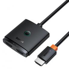 BASEUS - Baseus HDMI Adaptrar med Kabel AirJoy 2in1 - Svart
