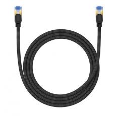 BASEUS - Baseus Internet Kabel 1.5m cat.7 - Braided Svart