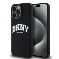 DKNY - DKNY iPhone 14 Pro Max Mobilskal MagSafe Silikon Vit Logo