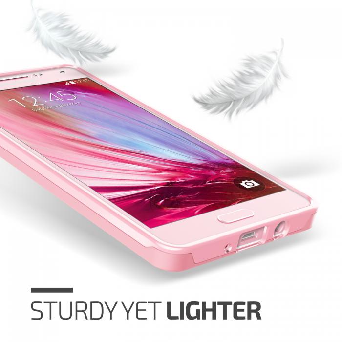 UTGATT5 - Verus Crystal Mixx Skal till Samsung Galaxy A7 - Rosa