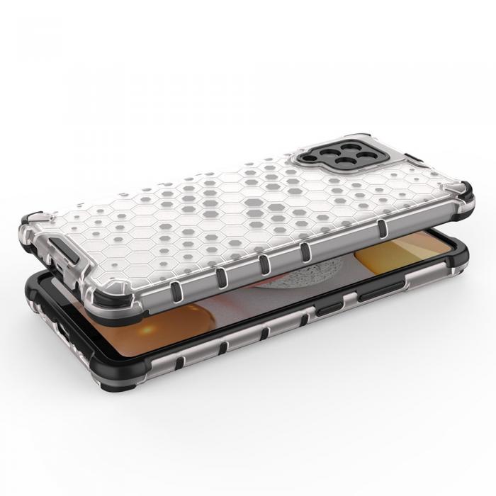 OEM - Honeycomb Armor Bumper Skal Galaxy A42 5g - Transparent
