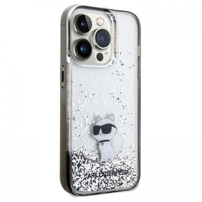 KARL LAGERFELD - Karl Lagerfeld iPhone 14 Pro Max Mobilskal Liquid Glitter
