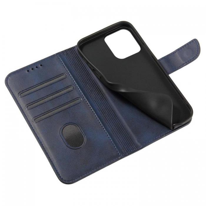 OEM - iPhone 14 Plnboksfodral Elegant Magnet - Bl