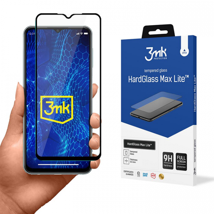 3MK - 3MK Galaxy M23 5G Hrdat Glas Skrmskydd Max Lite