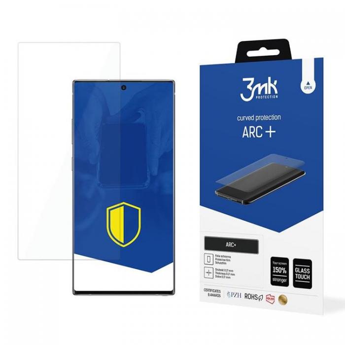 3MK - 3MK Galaxy Note 10 Plus Hrdat Glas Skrmskydd ARC plus - Transperant