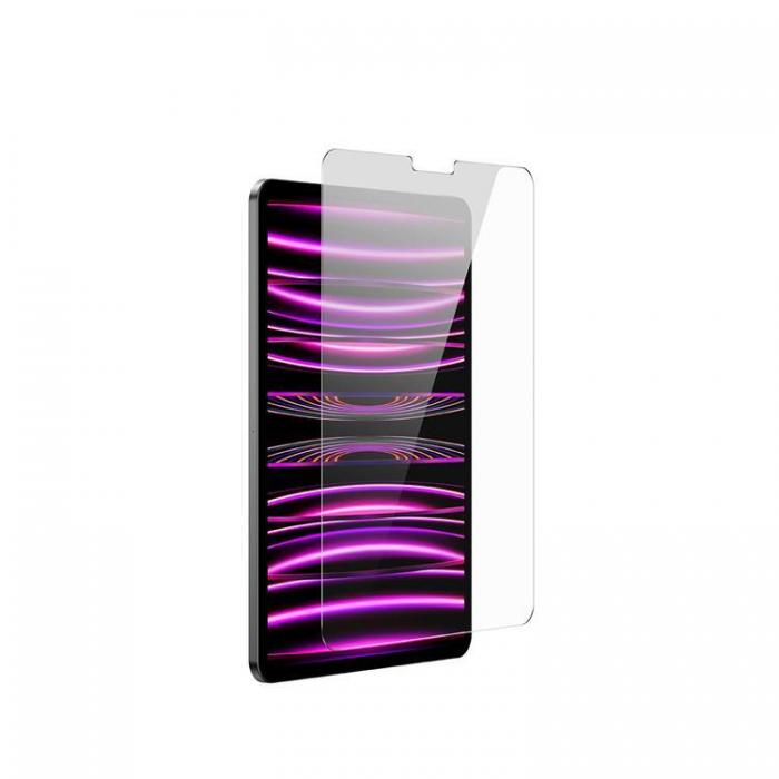 BASEUS - Baseus iPad Pro 11'' Hrdat Glas Skrmskydd Crystal - Transparent