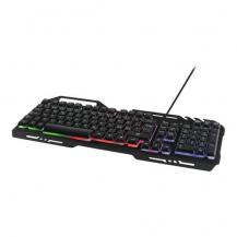 Deltaco Gaming - Deltaco Tangentbord, RGB belysning, metal ramm, USB, svart