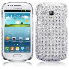 A-One Brand - Bling Bling Skal till Samsung Galaxy S3 mini i8190 (Silver)