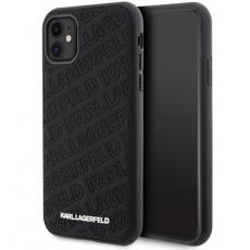 KARL LAGERFELD - KARL LAGERFELD iPhone 11/XR Mobilskal Quilted K Pattern - Svart