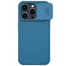 Nillkin - Nillkin iPhone 14 Pro Skal Magsafe CamShield Pro Series - Blå