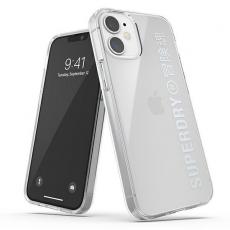 Superdry - SuperDry Snap Clear Skal iPhone 12 mini - Silver