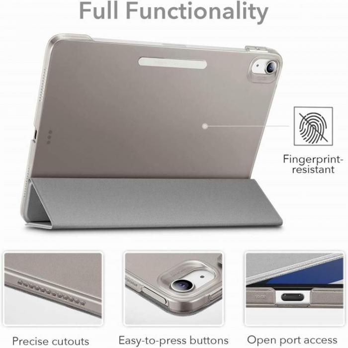 UTGATT5 - ESR Ascend Trifold Fodral iPad Air 4/5 (2020/2022) - Silver