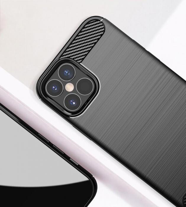 Ruhtel - Carbon series iPhone 12 Pro Max Skal Svart