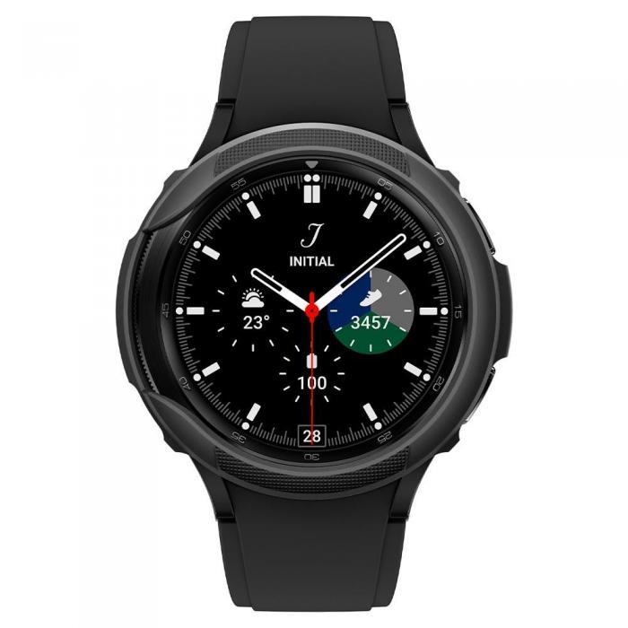 UTGATT4 - Spigen Liquid Air Samsung Galaxy Watch 4 Classic 42 mm - Matte Svart