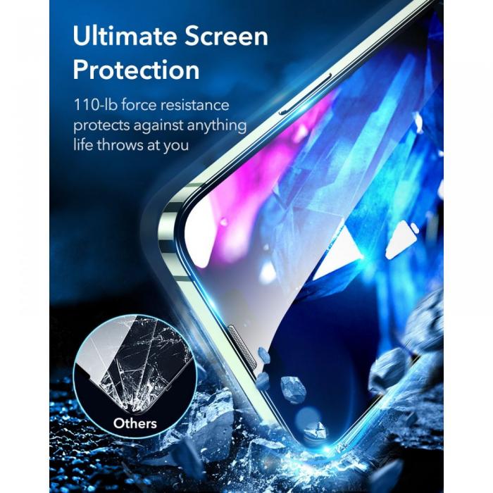 UTGATT5 - ESR Armorite Hrdat glas 2 Pack iPhone 14 Plus/13 Pro Max - Clear