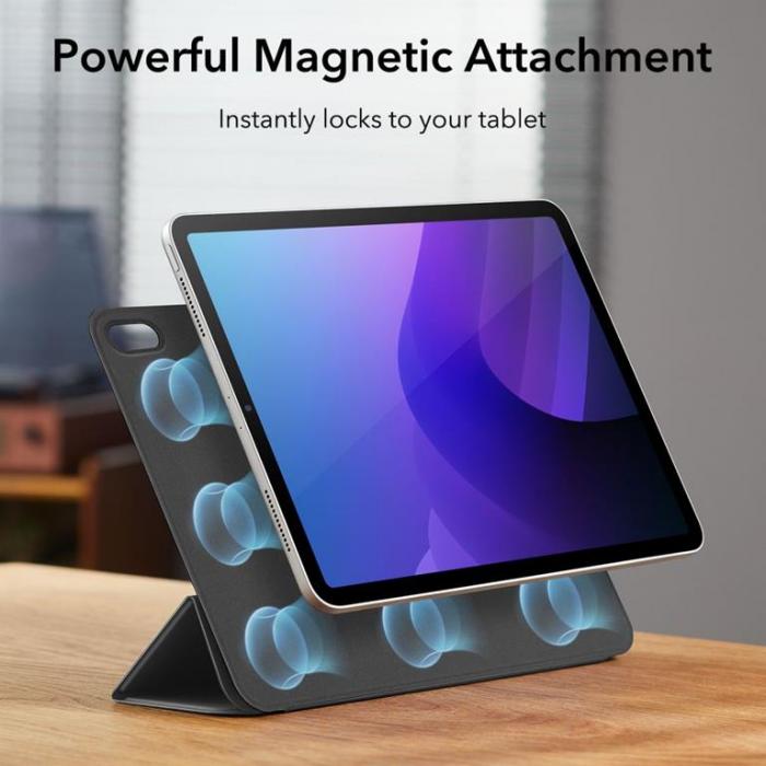 UTGATT1 - ESR iPad (2022) Fodral Rebound Magnetic - Svart