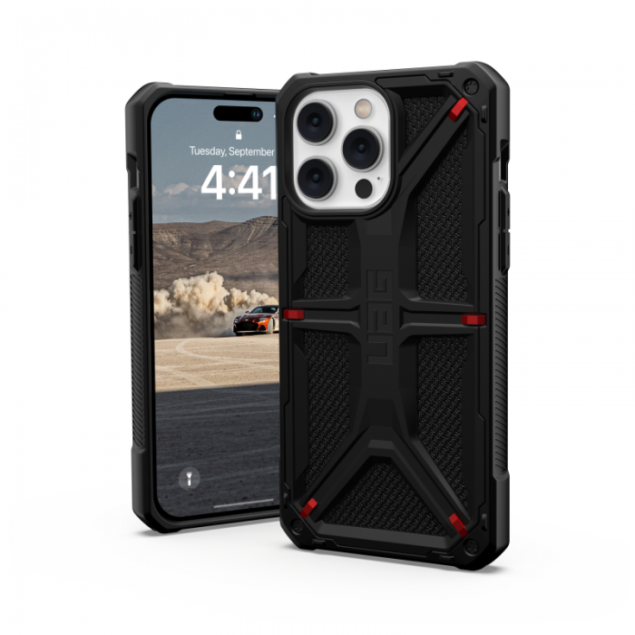 UAG - UAG iPhone 14 Pro Max Skal Monarch - Kevlar Svart