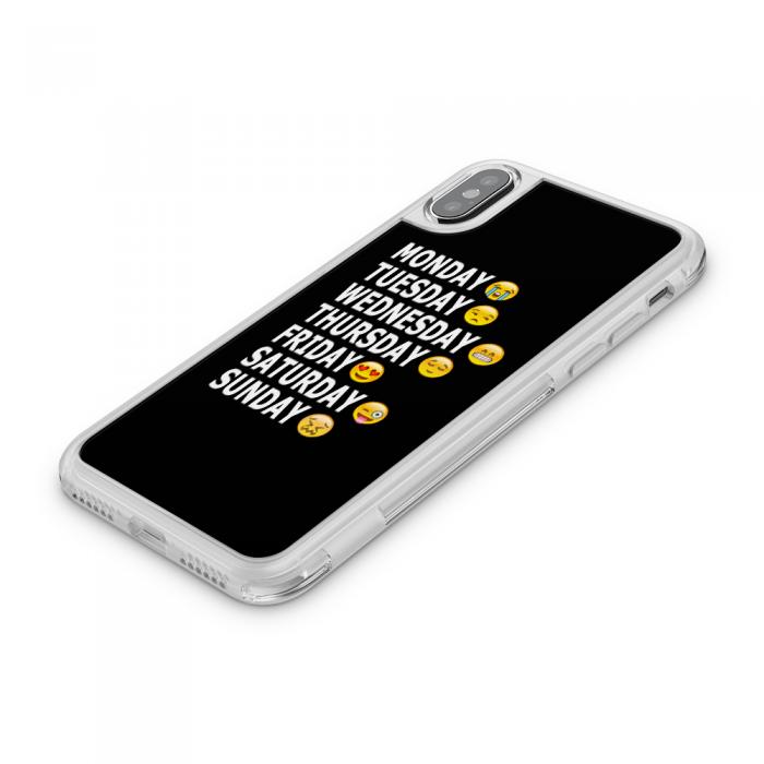 UTGATT5 - Fashion mobilskal till Apple iPhone X - Emoji Week