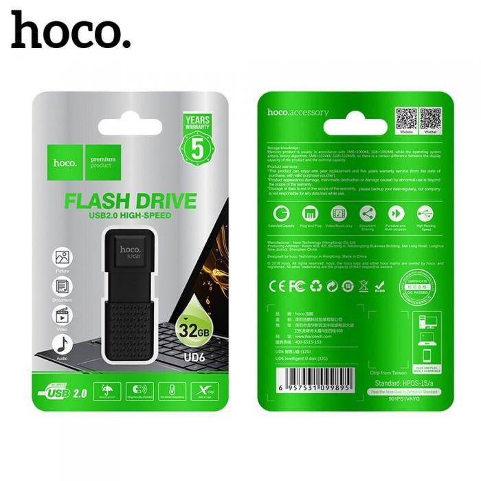 Hoco - HOCO pendrive Intelligent UD6 32GB USB2.0