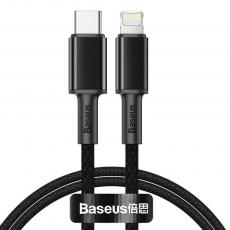 BASEUS - Baseus USB-C - lightning Kabel 20 W 1 m Svart