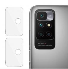 A-One Brand - [2-Pack] Xiaomi Redmi 10 4G (2021/2022) Kameralinsskydd Härdat glas - Clear