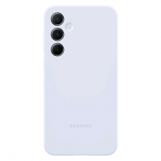 Samsung - Samsung Galaxy A55 Mobilskal Silikon - Blå
